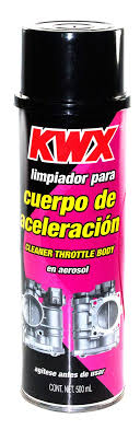 LIMPIADOR DE CUERPO DE ACELERACIÓN KWX BOTE EN AEROSOL 500 mL