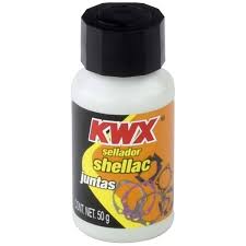SELLADOR SHELLAC 5J KWX ENVASE 50 g GOMALACA CABEZA DE AGUILA INDIO