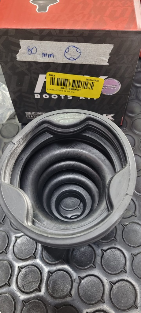 GUARDAPOLVO DE FLECHA 40-0459K BT-2120 22-70-91 TRILOBAL 63174 TRILOBAL 80mm