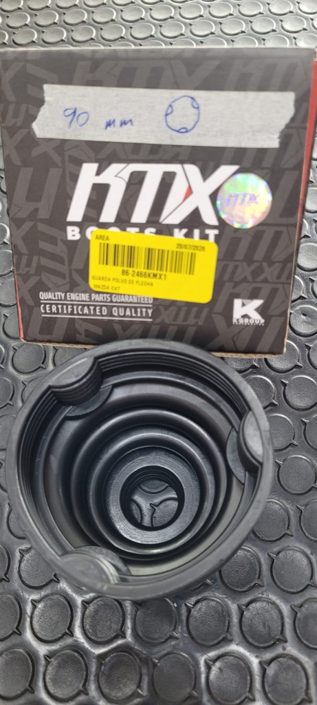 GUARDAPOLVO DE FLECHA MAZDA CX7 07-10 CX9 07-10 MITSUBISHI ECLIPSE 06-09 GALANT 07-09 OUTLANDER 07-10 TRILOBAL 90mm