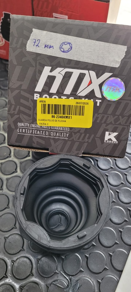 GUARDAPOLVO DE FLECHA MAZDA 3 04-06/ HONDA CIVIC 99-05 TRILOBAL 72mm